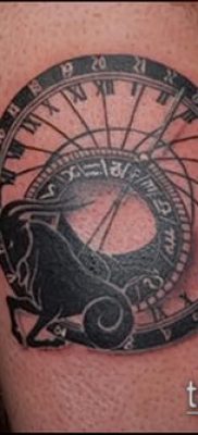 Fotó a Bak tetoválásról (jelentése) - egy példa egy érdekes tetoválási tervre - 010