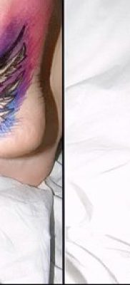 Fotó a Hermes tetováló szárnyairól - 06072017 - példa - 017 Hermes tetoválószárnyai