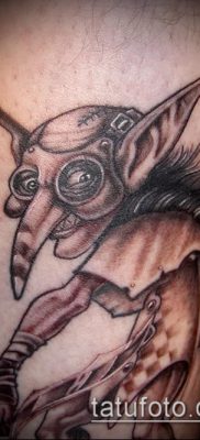 rotte tatoveringsfoto (værdi) - et eksempel på en interessant tatoveringstegning - 035