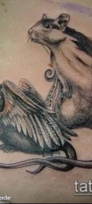 rotte tatoveringsfoto (værdi) - et eksempel på en interessant tatoveringstegning - 030