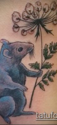 rotte tatoveringsfoto (værdi) - et eksempel på en interessant tatoveringstegning - 025