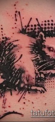 rotte tatoveringsfoto (værdi) - et eksempel på en interessant tatoveringstegning - 023