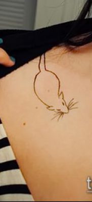 rotte tatoveringsfoto (betydning) - et eksempel på en interessant tatoveringstegning - 021