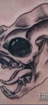 rotte tatoveringsfoto (betydning) - et eksempel på en interessant tatoveringstegning - 010