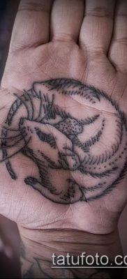 rotte tatoveringsfoto (værdi) - et eksempel på en interessant tatoveringstegning - 002