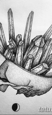 fotó egy kristálytetoválásról, kelt 2017. 08. 27 -én, 075 sz. - Tetováló kristály -