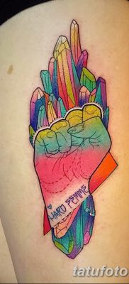 fotó egy kristálytetoválásról, kelt 2017.08.27. 023. sz. - Tetováló kristály -