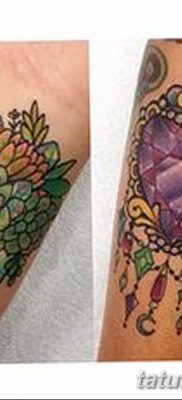 fotó egy kristálytetoválásról, dátum: 2017.08.27. 043. szám - Tetováló kristály -