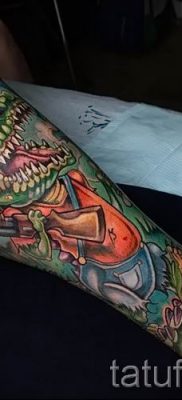 Krokodil tetoválás fotója egy cikkhez a krokodil tetoválás jelentéséről - tatufoto.ru - 42