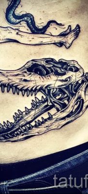 Fotó a krokodil tetoválásról egy cikkhez a krokodil tetoválás jelentéséről - tatufoto.ru - 29