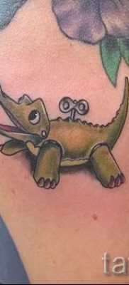 Egy krokodil tetoválás fotója egy cikkhez a krokodil tetoválás jelentéséről - tatufoto.ru - 22