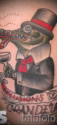 Fotó a krokodil tetoválásról egy cikkhez a krokodil tetoválás jelentéséről - tatufoto.ru - 15