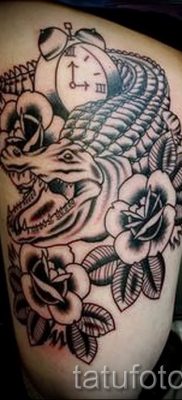 Fotó a krokodil tetoválásról egy cikkhez a krokodil tetoválás jelentéséről - tatufoto.ru - 14