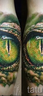 Fotó a krokodil tetoválásról egy cikkhez a krokodil tetoválás jelentéséről - tatufoto.ru - 13