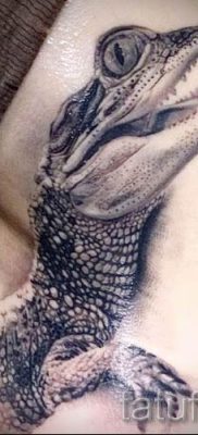 Fotó a krokodil tetoválásról egy cikkhez a krokodil tetoválás jelentéséről - tatufoto.ru - 8