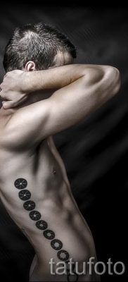 Снимка на кръгова татуировка за статия за значението на татуировка с кръг - tatufoto.ru - 29