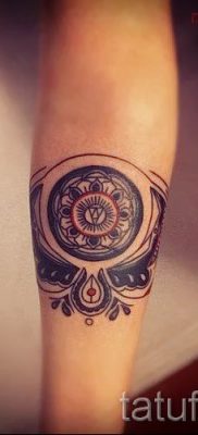 Снимка на кръгова татуировка за статия за значението на татуировка с кръг - tatufoto.ru - 19