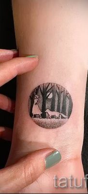 Снимка на кръгова татуировка за статия за значението на татуировка с кръг - tatufoto.ru - 18