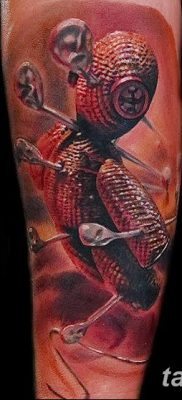 снимка татуировка кукла вуду от 08.08.2017 №004 - кукла татуировка вуду_