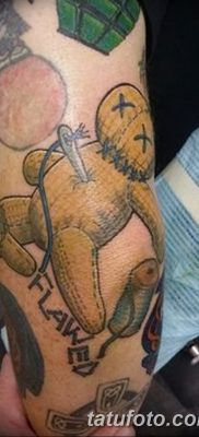 снимка татуировка кукла вуду от 08.08.2017 №010 - татуировка кукла вуду_