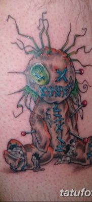 снимка татуировка кукла вуду от 08.08.2017 №011 - татуировка кукла вуду_