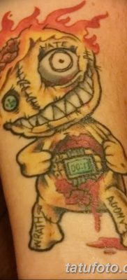 снимка татуировка кукла вуду от 08.08.2017 №012 - кукла татуировка вуду_