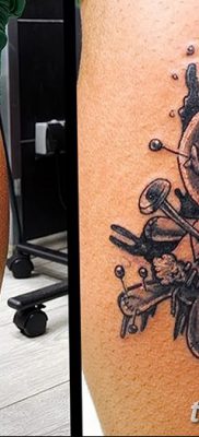 снимка татуировка кукла вуду от 08.08.2017 №029 - Татуировка кукла вуду_