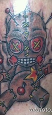 снимка татуировка кукла вуду от 08.08.2017 №039 - татуировка кукла вуду_