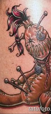 снимка татуировка кукла вуду от 08.08.2017 №049 - кукла татуировка вуду_