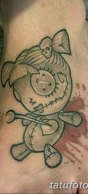 снимка татуировка кукла вуду от 08.08.2017 №050 - Татуировка кукла вуду_