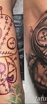 снимка татуировка кукла вуду от 08.08.2017 № 051 - татуировка кукла вуду_