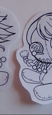 снимка татуировка кукла вуду от 08.08.2017 № 052 - татуировка кукла вуду_