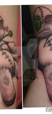 снимка на татуировка кукла вуду от 08.08.2017 г. No 071 - Кукла татуировка вуду_