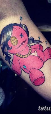 снимка татуировка кукла вуду от 08.08.2017 №076 - Татуировка кукла вуду_