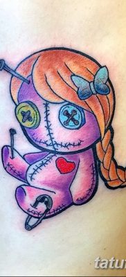 снимка татуировка кукла вуду от 08.08.2017 №078 - татуировка кукла вуду_