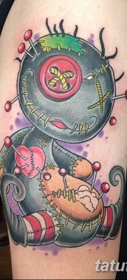 снимка татуировка кукла вуду от 08.08.2017 №080 - кукла татуировка вуду_