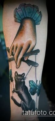 Fénykép egy bábjátékos tetoválásról - példa egy rajzra - 30052017 - példa - 011 Tattoo Puppeteer