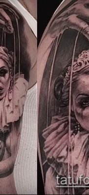 Fénykép egy bábjátékos tetoválásról - példa egy rajzra - 30052017 - példa - 013 Tattoo Puppeteer