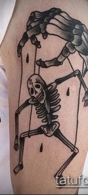 Fénykép egy bábjátékos tetoválásról - példa egy rajzra - 30052017 - példa - 015 Tetoválásbábos