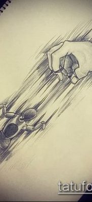 Fénykép egy bábjátékos tetoválásról - példa egy rajzra - 30052017 - példa - 019 Tattoo Puppeteer