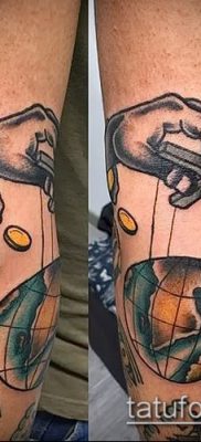 Fénykép egy bábjátékos tetoválásról - példa egy rajzra - 30052017 - példa - 020 Tattoo Puppeteer