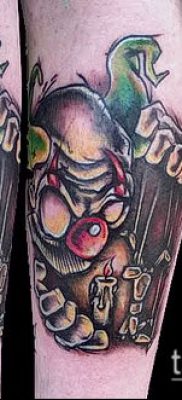 Fénykép egy bábjátékos tetoválásról - példa egy rajzra - 30052017 - példa - 025 Tetoválásbábos