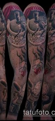 Fénykép egy bábjátékos tetoválásról - példa egy rajzra - 30052017 - példa - 030 Tetoválásbábos