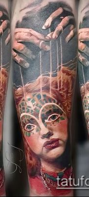 Fénykép egy bábjátékos tetoválásról - példa egy rajzra - 30052017 - példa - 032 Tattoo Puppeteer