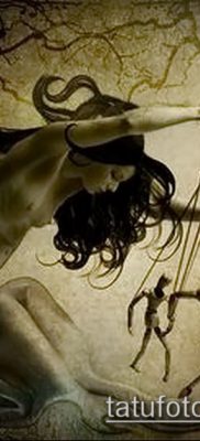 Fénykép egy bábjátékos tetoválásról - példa egy rajzra - 30052017 - példa - 033 Tattoo Puppeteer