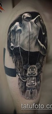 Fénykép egy bábjátékos tetoválásról - példa egy rajzra - 30052017 - példa - 039 Tattoo Puppeteer