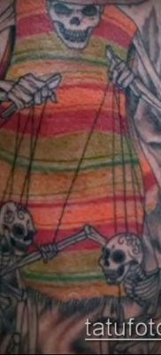 Fénykép egy bábjátékos tetoválásról - példa egy rajzra - 30052017 - példa - 046 Tattoo Puppeteer