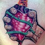 Fotó egy öklös tetoválásról 2018.09.14. №029 - tetoválóököl -