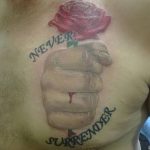 Öklös tetoválás fotója 2018.09.14 -től №034 - tetoválóököl -