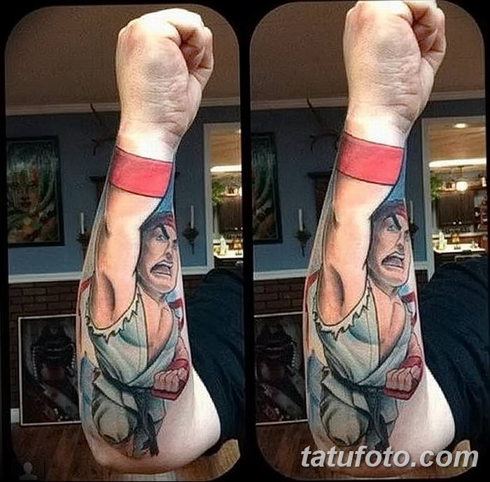 Fotó egy öklös tetoválásról 2018.09.14. №023 - tetováló ököl -